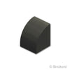 スロープ カーブ 1 x 1：[Black / ブラック]