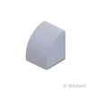 スロープ カーブ 1 x 1：[Light Bluish Gray / グレー]