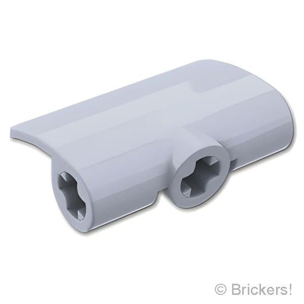 LEGOR パーツ 6321713 テクニック パネル カーブ 2 x 3 x 1：[Light Bluish Gray / グレー] 71682-194 の商品ページ｜レゴRパーツ バラ売りのブリッカーズ