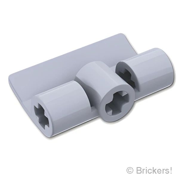LEGOR パーツ 6321713 テクニック パネル カーブ 2 x 3 x 1：[Light Bluish Gray / グレー] 71682-194 の商品ページ｜レゴRパーツ バラ売りのブリッカーズ