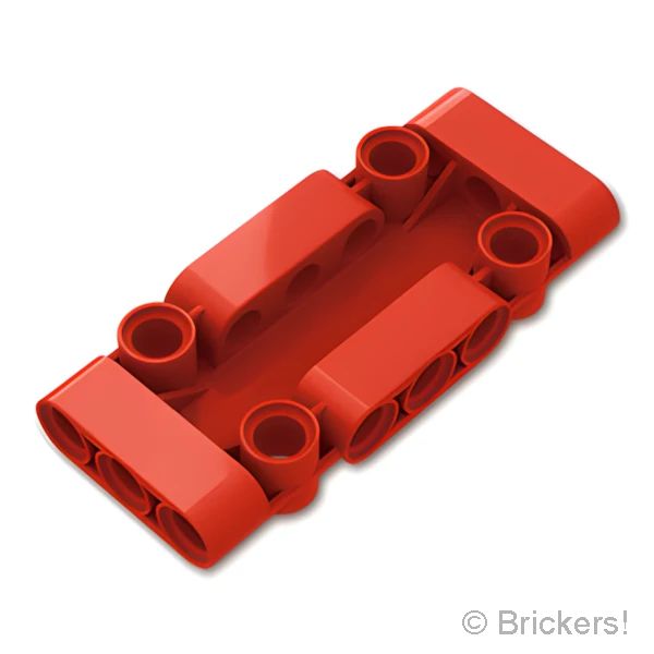 LEGOR パーツ 6379345 テクニック パネル プレート 3 x 7 x 1：[Red / レッド] 71709-021 の商品ページ｜レゴRパーツ バラ売りのブリッカーズ