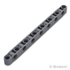 テクニック リフトアーム 1 x 15 - 垂直ピンホール：[Dark Bluish Gray / ダークグレー]
