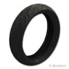 タイヤ 139mm x 37mm オートバイレース用：[Black / ブラック]