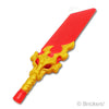 剣 - ドラゴンヘッドパターン：[Tr,Red / トランスレッド]