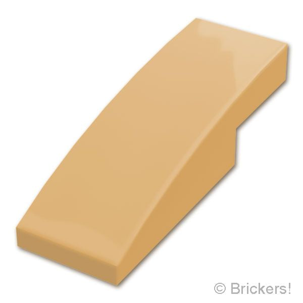 LEGO® パーツ 6626279 スロープ カーブ 3 x 1 x 2/3：[Md,Tan / ミディアムタン ] 7302-371 