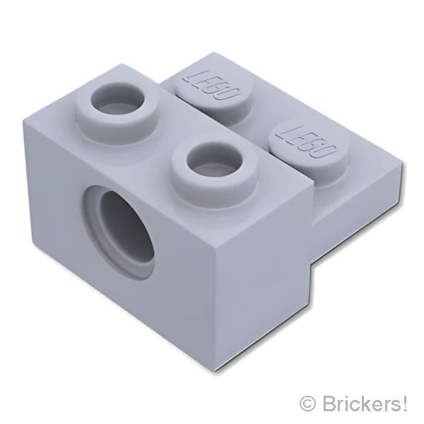 LEGOR パーツ 6326478 テクニック ブロック 1 x 2 - プレート 1 x 2：[Light Bluish Gray / グレー] 73109-194 の商品ページ｜レゴRパーツ バラ売りのブリッカーズ