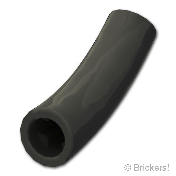 LEGO® パーツ 6586225 ブロック ラウンド チューブ 1 x 1 - 45°エルボーマカロニ：[Black / ブラック] 7324-026 