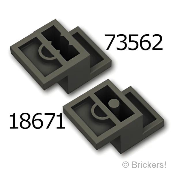 LEGOR パーツ 6395375 ブラケット 3 x 2 x 1 1/3：[Black / ブラック] 73562-026 の商品ページ｜レゴRパーツ バラ売りのブリッカーズ