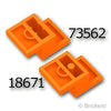 ブラケット 3 x 2 x 1 1/3：[Orange / オレンジ]