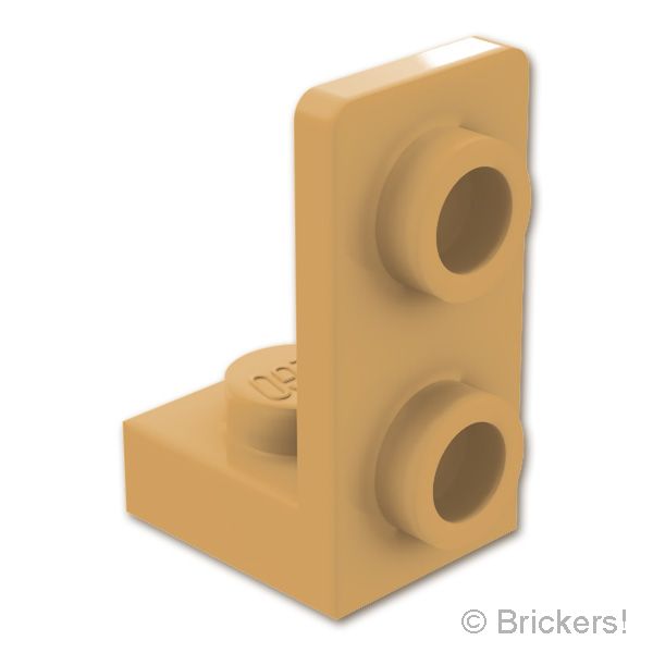 LEGO® パーツ 6630072 ブラケット インバート 1 x 1 - 1 x 2：[Md,Tan / ミディアムタン ] 73825-371 