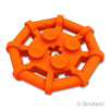 プレート 2 x 2 - バーフレーム 八角形：[Reddish Orange / レディッシュオレンジ ]