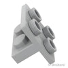 ブラケット インバート 1 x 2 - 2 x 2 - センター：[Light Bluish Gray / グレー]