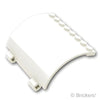 パネル 5 x 8 x 3 2/3 - カーブ：[White / ホワイト]