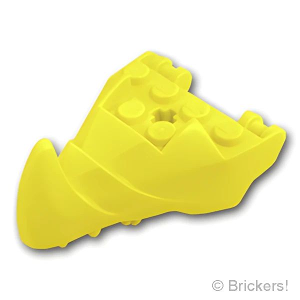 LEGOR パーツ 6370979 ドラゴンヘッド - 下顎：[Bt,Lt Yellow / ブライトライトイエロー] 76923-226 の商品ページ｜レゴRパーツ バラ売りのブリッカーズ