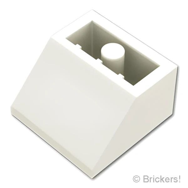 LEGOR パーツ 6366391/6552189 スロープ インバート 45° 2 x 2：[White / ホワイト] 76959-001 の商品ページ｜レゴRパーツ バラ売りのブリッカーズ