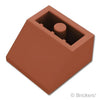 スロープ インバート 45° 2 x 2：[Reddish Brown / ブラウン]