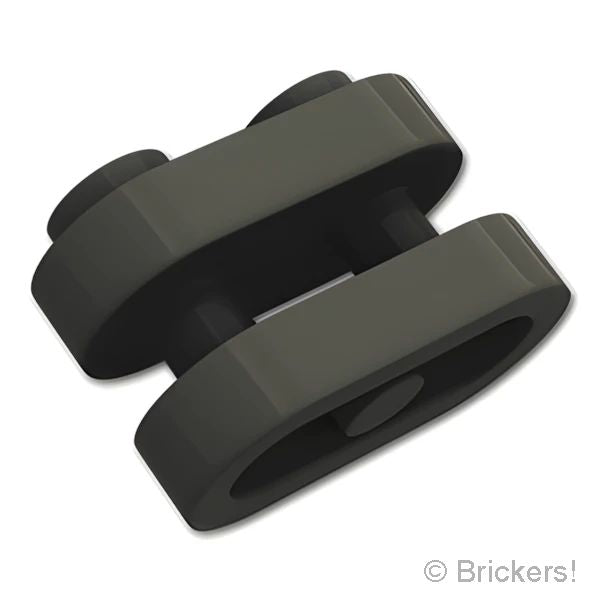 LEGOR パーツ 6447759/6510214 ブロック ラウンド 1 x 2 - バー / オープンセンター：[Black / ブラック] 77808-026 の商品ページ｜レゴRパーツ バラ売りのブリッカーズ