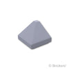 スロープ ダブル 30° 1 x 1 x 2/3 - コーナー：[Light Bluish Gray / グレー]