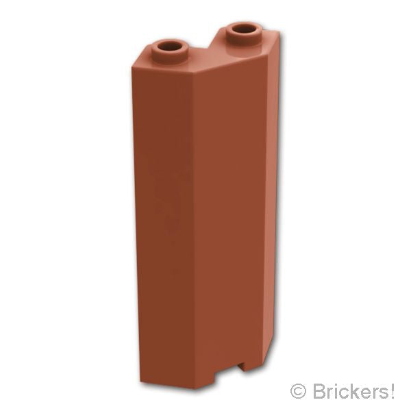 LEGO® パーツ 6582498 パネル 2 x 2 x 5 コーナーウォール：[Reddish Brown / ブラウン] 78594-192 