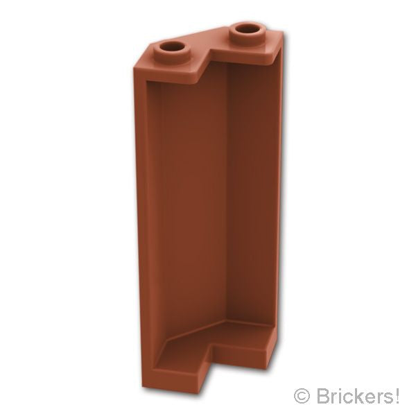 LEGO® パーツ 6582498 パネル 2 x 2 x 5 コーナーウォール：[Reddish Brown / ブラウン] 78594-192 