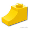 アーチ インバート ハーフ 1 x 2：[Yellow / イエロー]