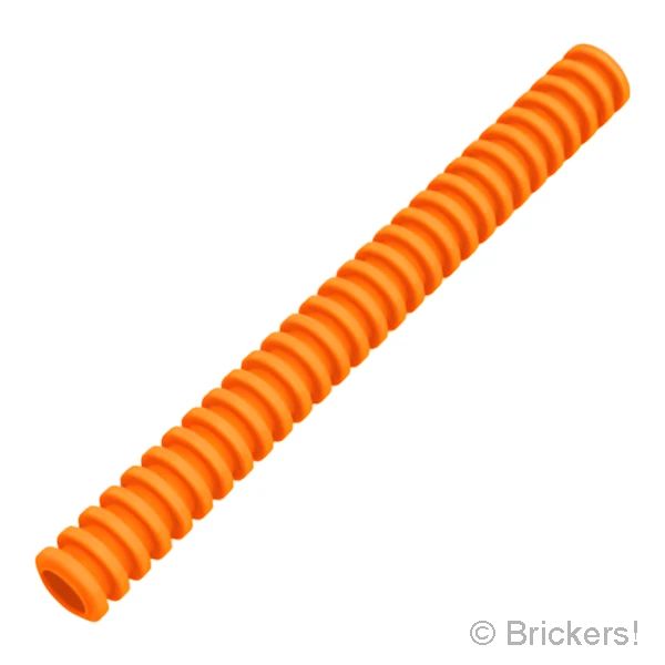 LEGOR パーツ 6438770 リブ ホース 7D x 12L - 96mm：[Orange / オレンジ] 78c12-106 の商品ページ｜レゴRパーツ バラ売りのブリッカーズ
