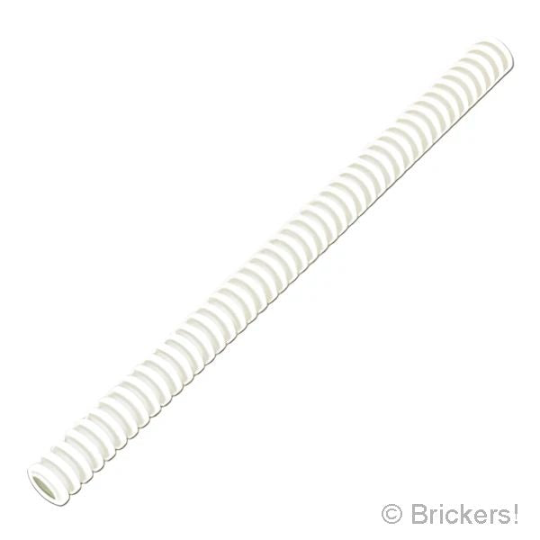 LEGOR パーツ 6554448 リブ ホース 7D x 14L - 112mm：[White / ホワイト] 78c14-001 の商品ページ｜レゴRパーツ バラ売りのブリッカーズ