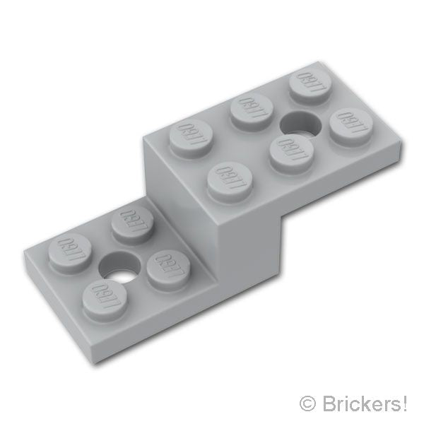 LEGO® パーツ - ブラケット 5 x 2 x 1 - 1/3 - スタッドホルダー：[Light Bluish Gray / グレー] 79180-194 
