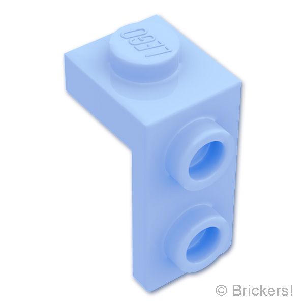 LEGO® パーツ 6579931 ブラケット 1 x 1 - 1 x 2：[Bt,Lt Blue / ブライトライトブルー] 79389-212 