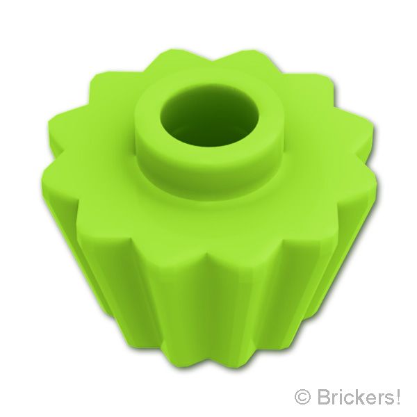 LEGO® パーツ 6493230 カップケーキ ライナー - フラットトップ：[Lime / ライム] 79743-119 