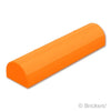 スロープ カーブ ダブル 1 x 4 x 2/3：[Orange / オレンジ]