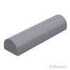 スロープ カーブ ダブル 1 x 4 x 2/3：[Dark Bluish Gray / ダークグレー]