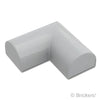 スロープ カーブ ダブル 2 x 2 x 2/3 - コーナー：[Light Bluish Gray / グレー]