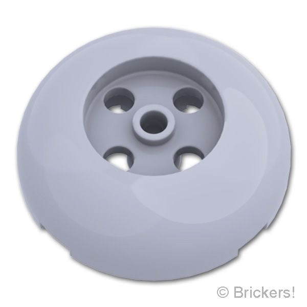 LEGO® パーツ 6394082/6503232 ブロック ラウンド 4 x 4 - ドームトップ：[Light Bluish Gray / グレー] 79850-194 