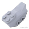 スロープ カーブ 4 x 2 - ウイングエンド：[Light Bluish Gray / グレー]