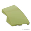 ウェッジ カーブ 3 x 2 - 右：[Olive Green / オリーブグリーン]