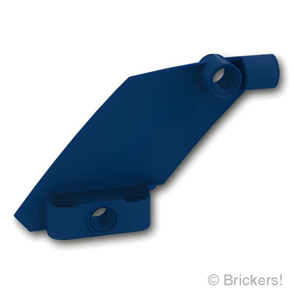 LEGOR パーツ 6434567 テクニック パネル カーブ #61 - 5 x 7 テーパー 左：[Dark Blue / ダークブルー] 80267-140 の商品ページ｜レゴRパーツ バラ売りのブリッカーズ