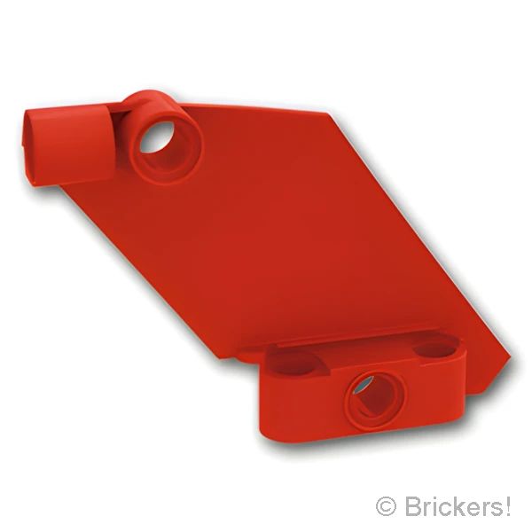LEGOR パーツ 6362553 テクニック パネル カーブ #60 - 5 x 7 テーパー 右：[Red / レッド] 80268-021 の商品ページ｜レゴRパーツ バラ売りのブリッカーズ