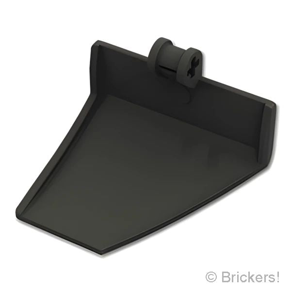 LEGOR パーツ 6362555 テクニック パネル カーブ #71 - 5 x 4 x 3 テーパー 左：[Black / ブラック] 80272-026 の商品ページ｜レゴRパーツ バラ売りのブリッカーズ