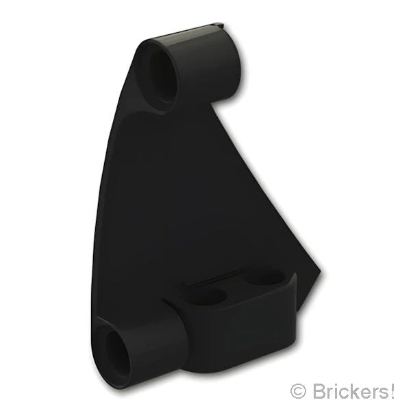 LEGOR パーツ 6400129 テクニック パネル カーブ #62 - 5 x 4 テーパー 右：[Black / ブラック] 80274-026 の商品ページ｜レゴRパーツ バラ売りのブリッカーズ