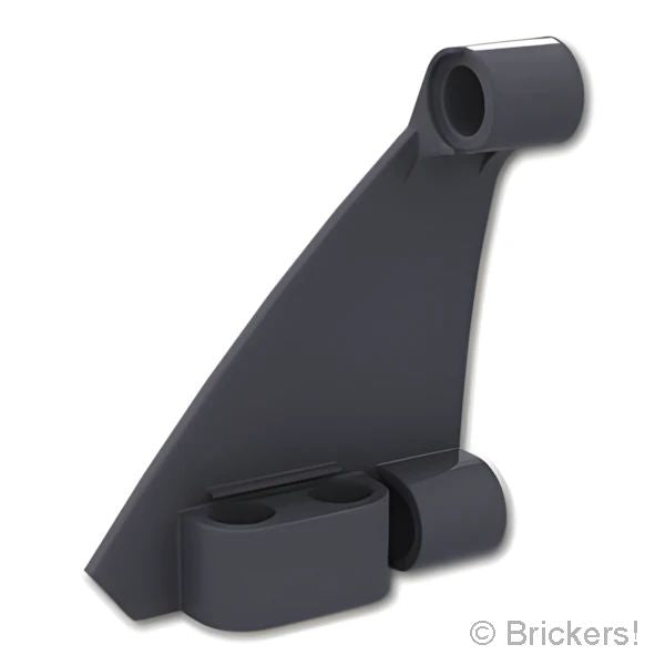 LEGOR パーツ 6450242 テクニック パネル カーブ #63 - 5 x 4 テーパー 左：[Dark Bluish Gray / ダークグレー] 80278-199 の商品ページ｜レゴRパーツ バラ売りのブリッカーズ