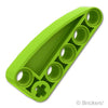 テクニック リフトアーム 2 x 5 - L型：[Lime / ライム]