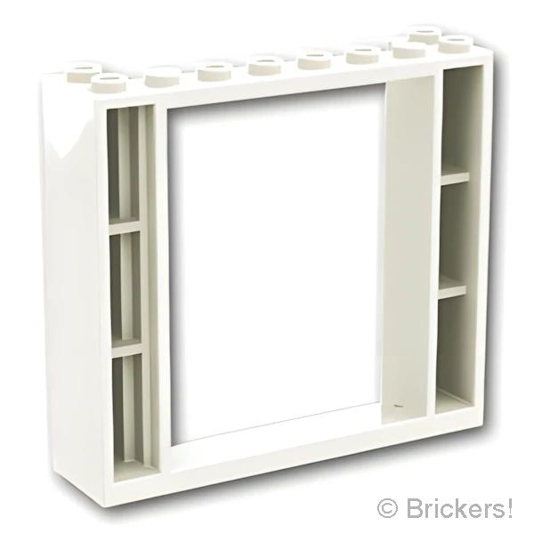LEGO® パーツ 6396798 ドア フレーム - 2 x 8 x 6：[White / ホワイト] 80400-001 の商品ページ｜レゴRパーツ バラ売りのブリッカーズ