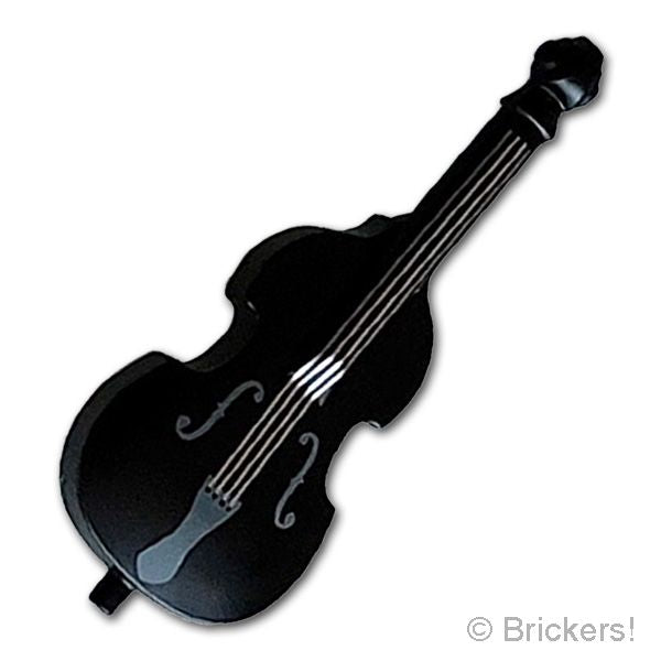 LEGO® パーツ 6501592 コントラバス - 楽器：[Black / ブラック] 80444pb02-026 
