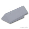 スロープ ダブル 45° 2 x 4 x 1 1/3 - テーパー：[Light Bluish Gray / グレー]