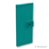 ドア 1 x 3 x 6 - スタッドハンドル：[Dark Turquoise / ダークターコイズ]