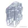 ブロック 1 x 2 x 1 2/3 - 2面スタッド：[Tr,Clear / トランスクリアー]