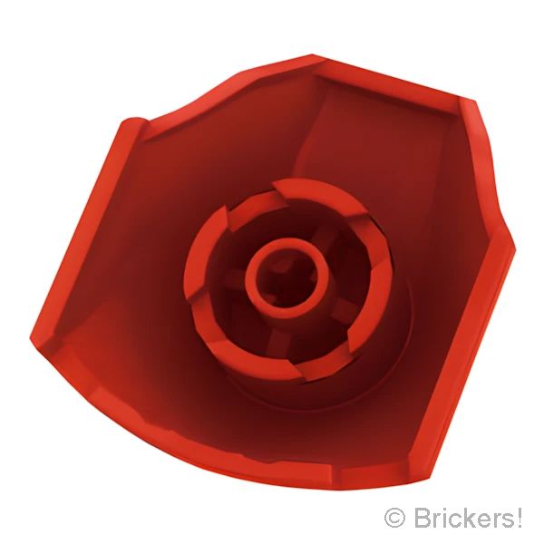 LEGOR パーツ 6406958/6469252 ラージ フィギュア アーマー - 2 x 2 ラウンドブロック：[Red / レッド] 85834-021 の商品ページ｜レゴRパーツ バラ売りのブリッカーズ
