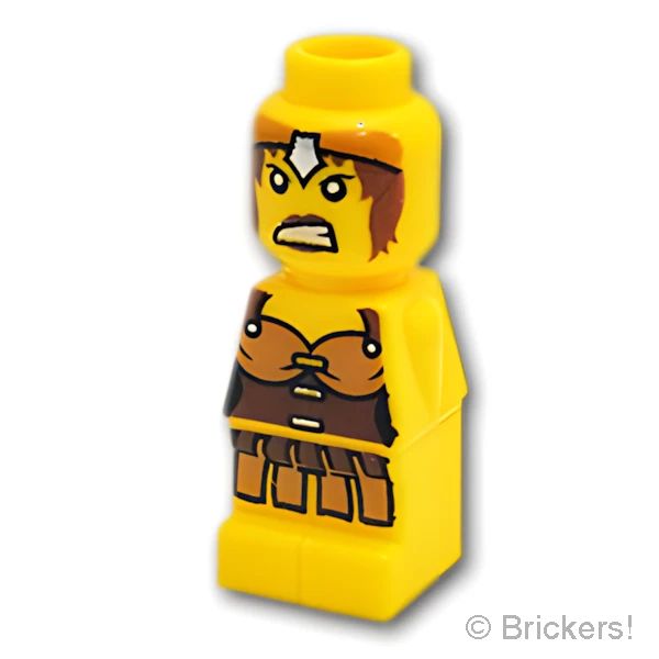 LEGOR パーツ - マイクロフィグ - レゴ チャンピオン イエロー ウォリアー：[Yellow / イエロー] 85863pb072-024 の商品ページ｜レゴRパーツ バラ売りのブリッカーズ