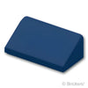 スロープ 30° 1 x 2 x 2/3：[Dark Blue / ダークブルー]